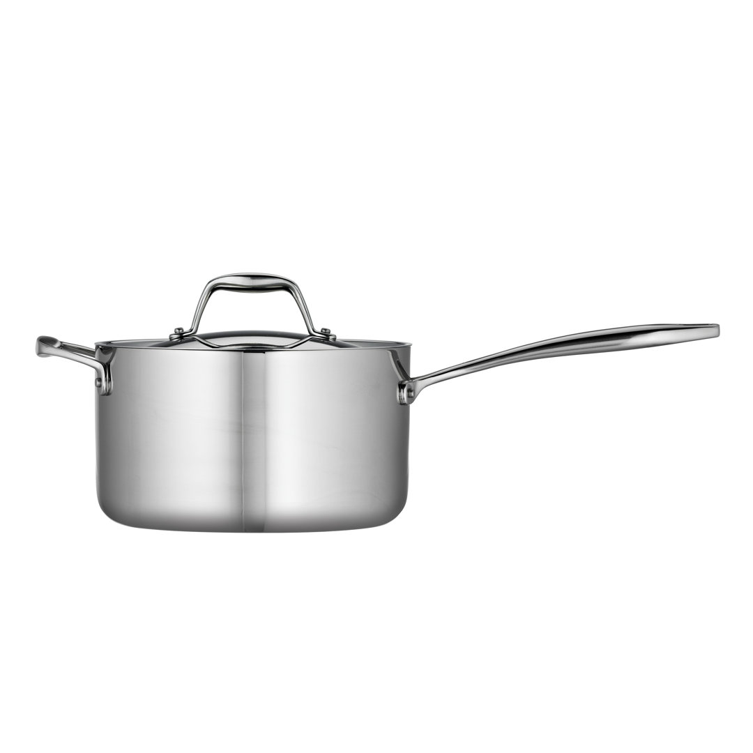 Tramontina Signature 4-qt. Stainless Steel Saucepan with Lid